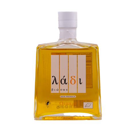 Λάδι Βιώσας - Βιολογικό Εξαιρετικά Παρθένο Ελαιόλαδο με Πορτοκάλι 250ml