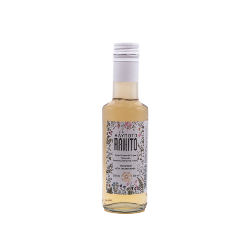 Cretan Rakito - Cretan Liquer with Raki, 6 Cretan Herbs & Honey 250ml