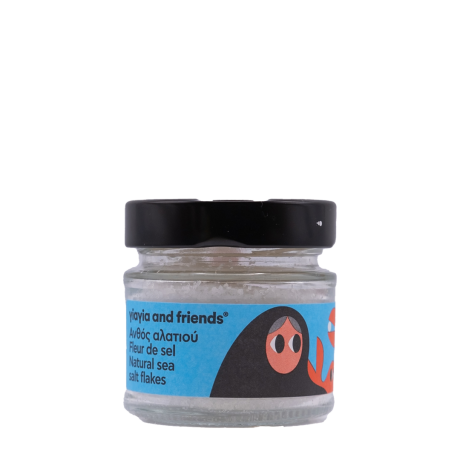 Yiayia and Friends - Fleur de sel – Natural sea flakes from 9 Greek Islands 100gr